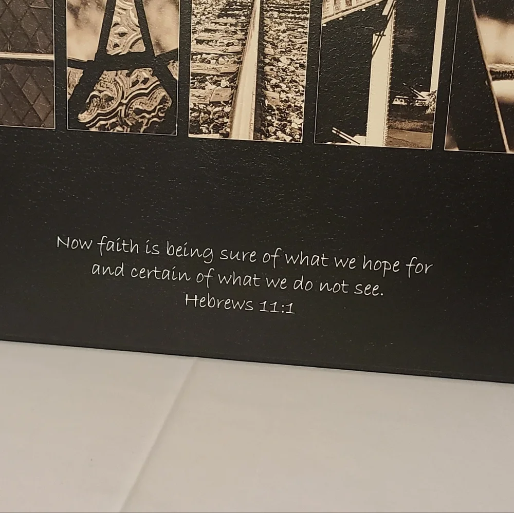 Faith Hebrews 11:1 Sign - Picture 3 of 11